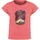Jack Wolfskin Mädchen Graphic Girls T T-Shirt, Print Sunset Coral, 128 - 128