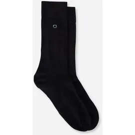 Olymp Doppelpack OLYMP Comfort Sock Businesssocken Blau 45-46