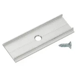 Brumberg 53005000 Verbindungsstück 180°, inkl. Bohrung 4, 5 mm, aluminium roh