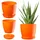 Kadax Blumentopf Ø 16 cm Orange