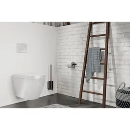 Zack Carvo Toilettenbürste Stahl matt