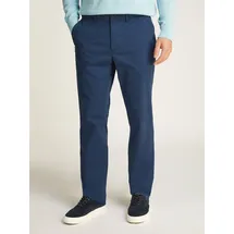 Tommy Hilfiger CHINO SATIN«, mit Gesäßtaschen mit Knopf, Logostickerei TOMMY HILFIGER Aegean Sea