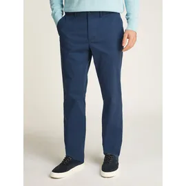 Tommy Hilfiger CHINO SATIN«, mit Gesäßtaschen mit Knopf, Logostickerei TOMMY HILFIGER Aegean Sea