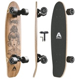 Apollo Miniskateboard Midiboard 27", leicht, kompakt & wendig beige