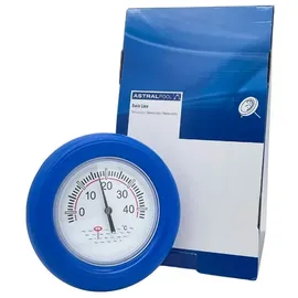 Fluidra Deutschland GmbH Schwimmbad und Teich Thermometer de Luxe Blau Ø 18 cm