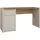 Forte Schreibtisch "Oak Squere", mauvella eiche, sand, sand, mauvella eiche, B:130cm H:72cm T:51,7cm, Tische, Schreibtisch, B/H/T 130/72/51,7cm, Soft Close, Vollauszug