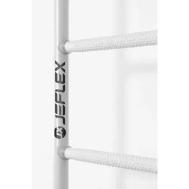 JEFlex Sprossenwand ClimbMaxx M5 weiß-grau - Weiß/Grau