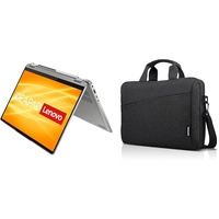Lenovo IdeaPad Flex 5 Convertible Laptop | 14" WUXGA Touch Display | AMD Ryzen 5 5500U & [Tasche] 15,6 Zoll Casual Topload Laptop Tasche T210 (wasserabweisend)