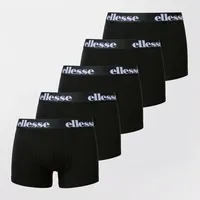 Ellesse Nurra Boxershorts schwarz / weiß M 5er Pack
