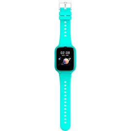 SPC Smartee 4G Kids BT 40 mm Kunststoffgehäuse Türkis Silikonarmband Türkis M