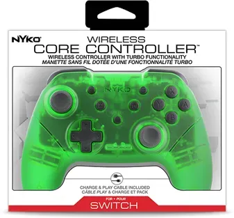 Wireless Core Controller (Green) for Nintendo Switch - Wired Controller - Android