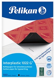 Pelikan Kohlepapier interplastic 1022 G® 400142584 DIN A4, 100 Blatt