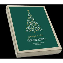 Brunnen Verlag Gießen Kartenbox Weihnachten - gesegnete Weihnachtszeit