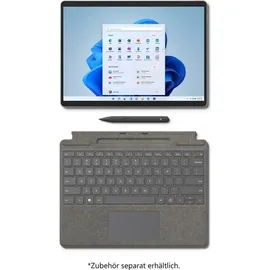 Microsoft Surface Pro 8 13.0" i5 8 GB RAM 128 GB SSD Wi-Fi platin