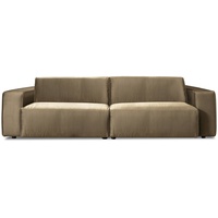 CASEDO Bigsofa Valencia Stoff Grün Olive