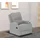 OTTO home Relaxsessel Napori Polyester 87 x 105 x 94 cm Grau mit Relaxfunktion