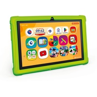Clementoni 16795 Clempad Tablet für Kinder von 3 – 6 Jahren, Lerntechnologie, (10 Zoll), IPS-HD-Bildschirm, Speicher 32 GB, RAM 2G, Android 13, Italienisch