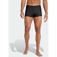 Adidas Big Bars Boxer-Badehose Black / White M