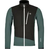 Ortovox Herren Fleece Grid Jacke (Größe XL, grau)