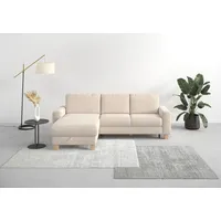 Home Affaire Ecksofa »Summer L-Form«, mit Recamiere, mit oder ohne Bettfunktion und Bettkasten, Cord-Bezug