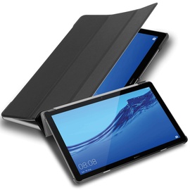 Cadorabo Tablet Book Cover MediaPad T5 10 Tablet Hülle Schwarz