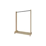 VCM Kleiderschrank offener begehbarer Kleiderschrank LempuM 89 x 35 cm | holzfarben 89x128