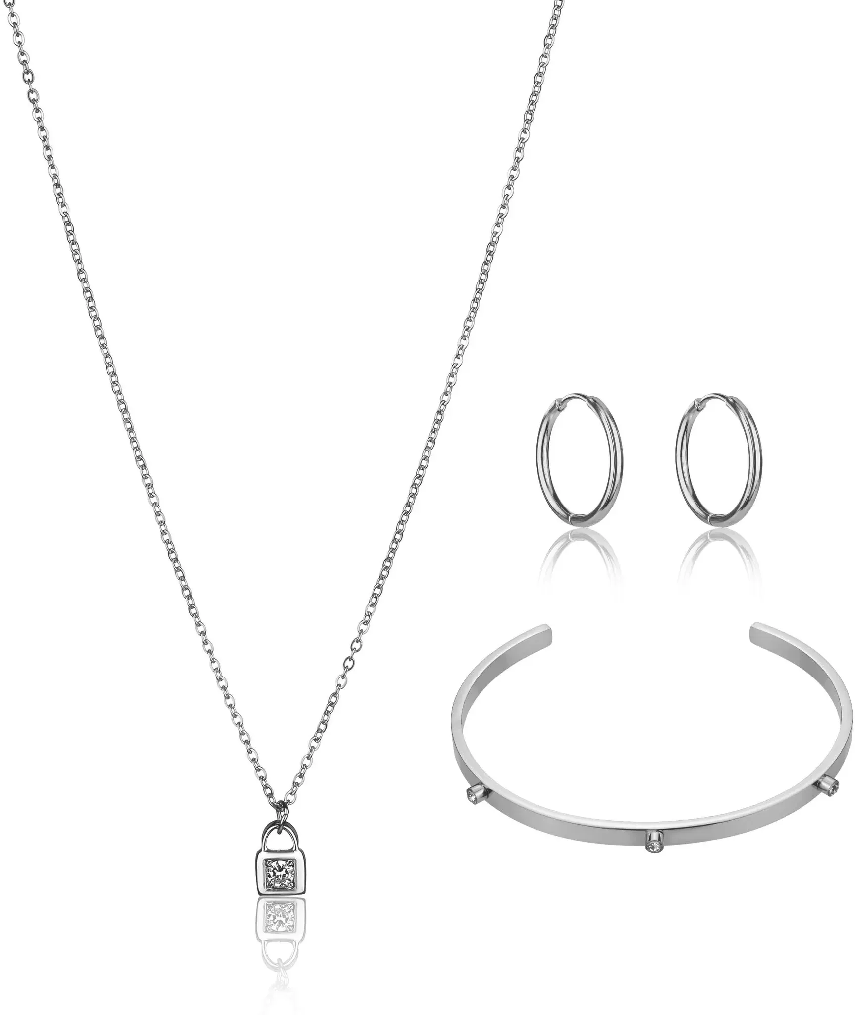 Ohrring und Ketten Set MARC LAUDER 