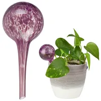 Relaxdays Bewässerungskugel Ø 6 cm lila 4er Set