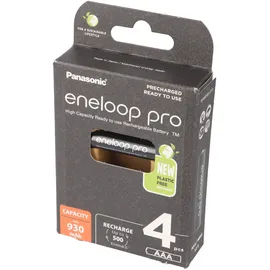 Panasonic eneloop pro AAA 930 mAh 4 St.
