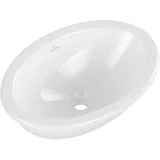 Villeroy & Boch Loop & Friends Einbauwaschbecken oval, ohne Überlauf 505 x 36 cm, weiß