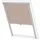 vidaXL Verdunkelungsrollo 100 x 130 cm Beige