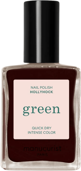 Green Nail Polish Hollyhock