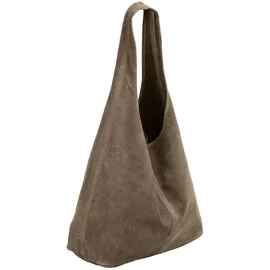CASPAR No.767 Shopper Wildleder Gelb/Black