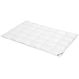 Schlafstil Daunen-Bettdecke D400 normal 135x200 cm Daune Atmungsaktiv und Feuchtigkeitsregulierend