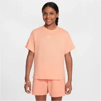 Nike Sportswear Essential T-Shirt Mädchen rot - apricot agate