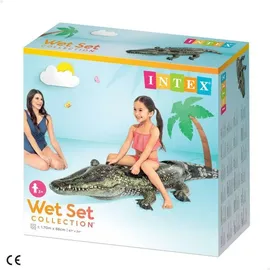 Intex 57551NP - Schwimmtier - realistisches Krokodil (170x86cm)