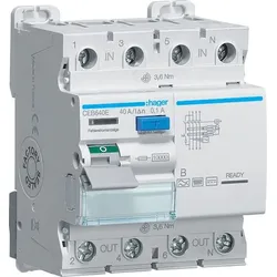 HAGER Fehlerstromschutzschalter CEB640E