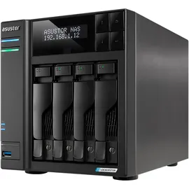ASUSTOR Lockerstor 4 Gen2+ Leergehäuse Schwarz
