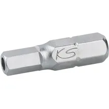 KS Tools 1/4" CLASSIC Bit Innensechskant, Bohrung, 25mm, 6mm