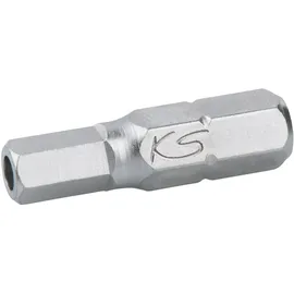 KS Tools 1/4" CLASSIC Bit Innensechskant, Bohrung, 25mm, 6mm