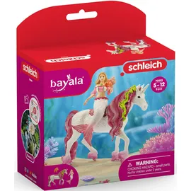 Schleich Bayala Meerjungfrau-Feya auf Unterwassereinhorn 70593