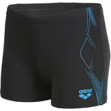 Arena Graphic Swim Short Schwarz/Türkis 152