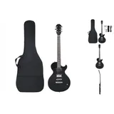 vidaXL E-Gitarre für Anfänger mit Tasche Schwarz 4/4 39"