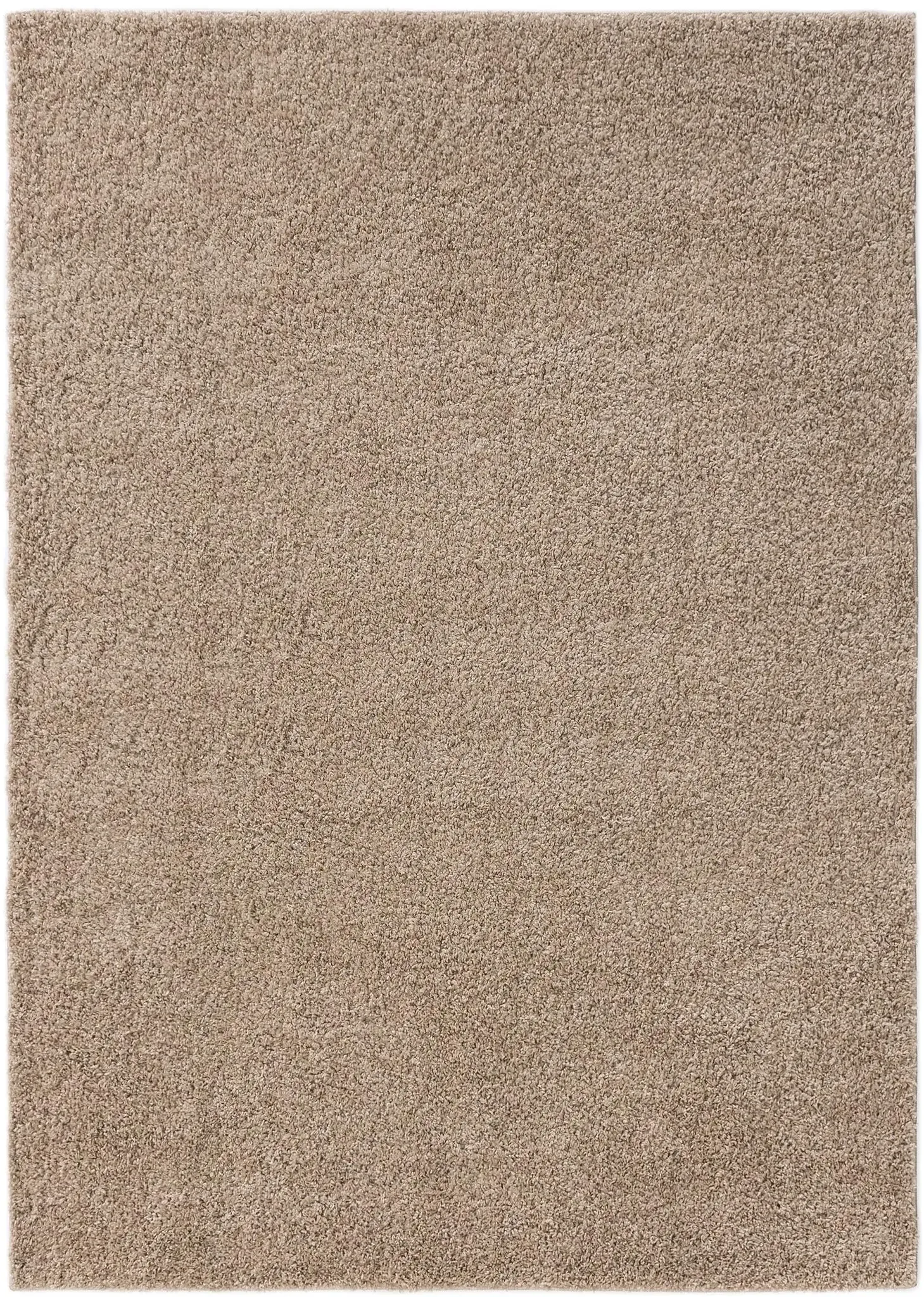 benuta Basic Waschbarer Hochflor Shaggyteppich Soho Beige 120x170 cm - Hochflor Teppich für Wohnzimmer