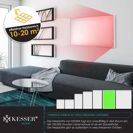 Kesser Infrarotheizung Mit Thermostat Infrarot Wandheizung Elektroheizung IP44