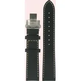 Certina - Leder Ds Action Standard Lederband Schwarz 20/18mm C600010943 - alligator-prägung,kalb,schwarz