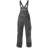 Fortis Latzhose twenty four dunkelgrau-hellgrau 90.0