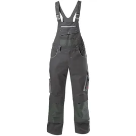 Fortis Latzhose twenty four dunkelgrau-hellgrau 90.0