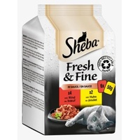 Sheba Fresh – Fine Fleischgerichte in Sauce mit Huhn,