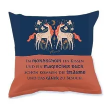 Hergo Creation Lesekissen Im Mondschein 2021 40 x 30 cm Grau